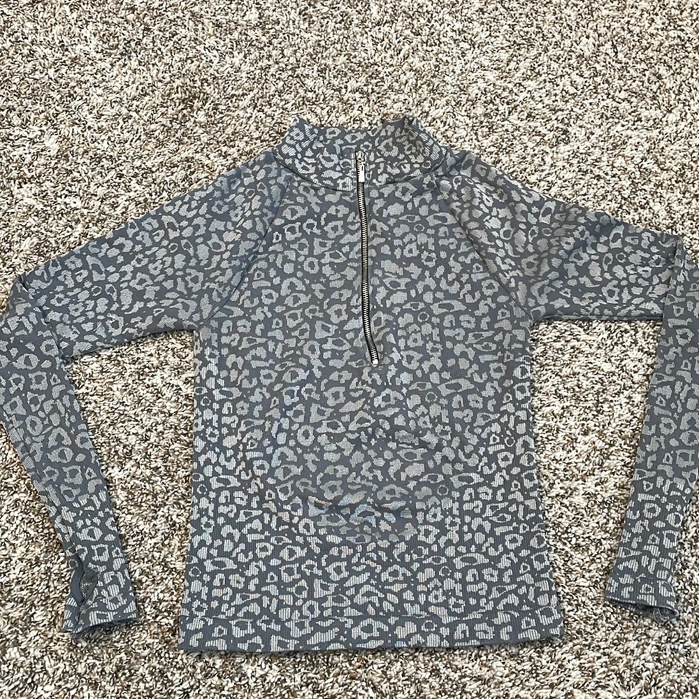 Free People longsleeve half zip size M/L